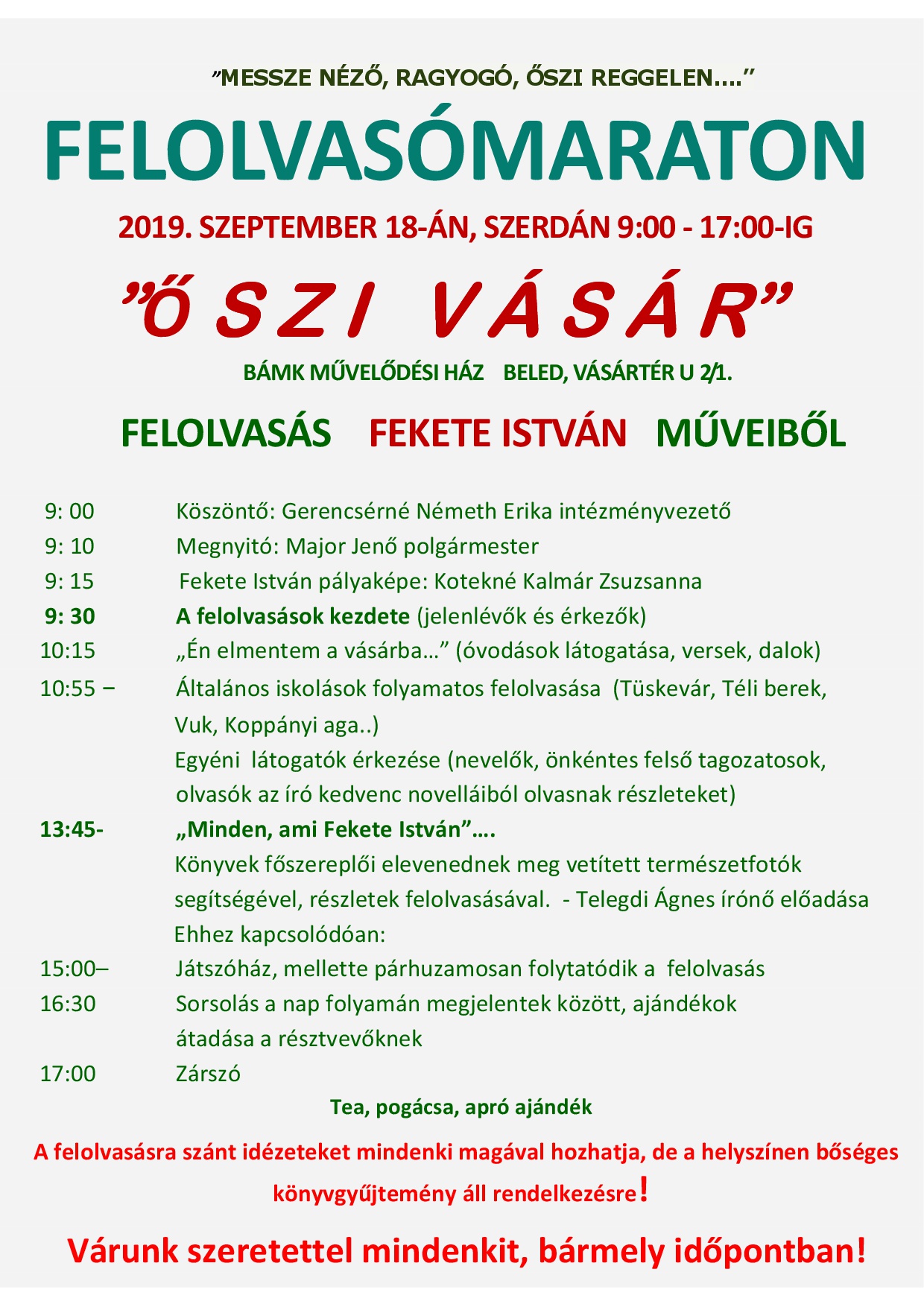Oszi vasar program1